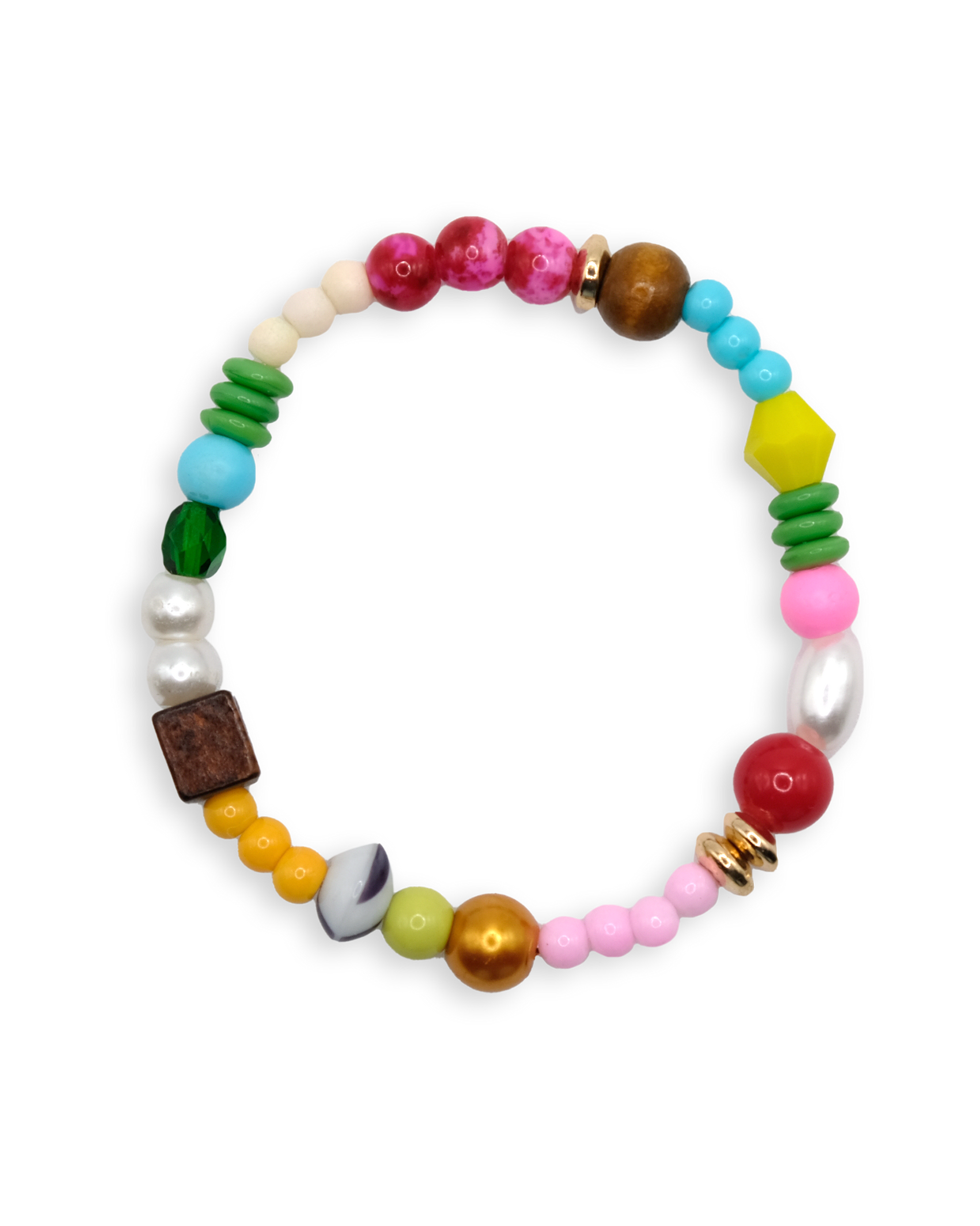 Girl Dinner Beaded Bracelet