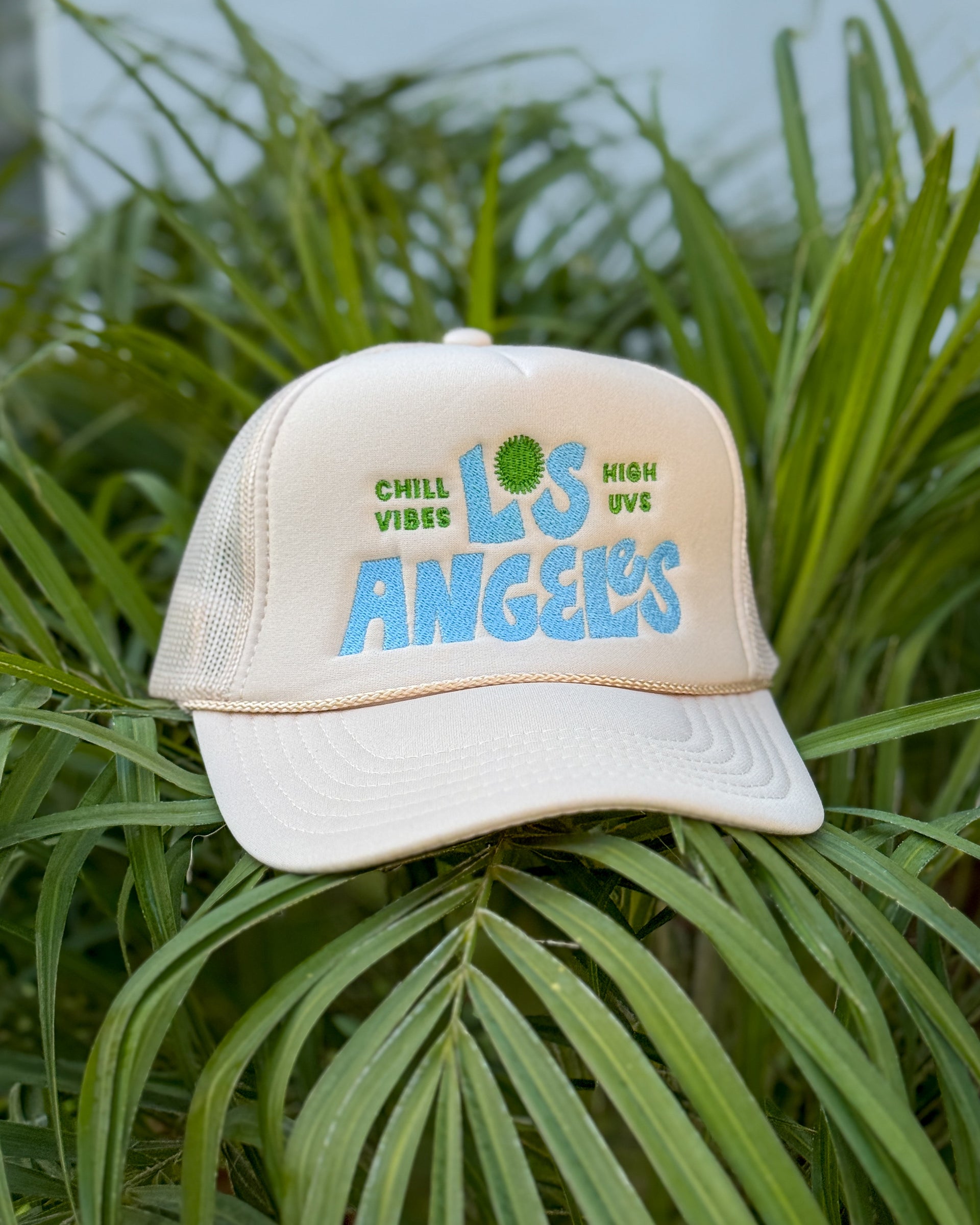 LA Funky Trucker Hat Tan