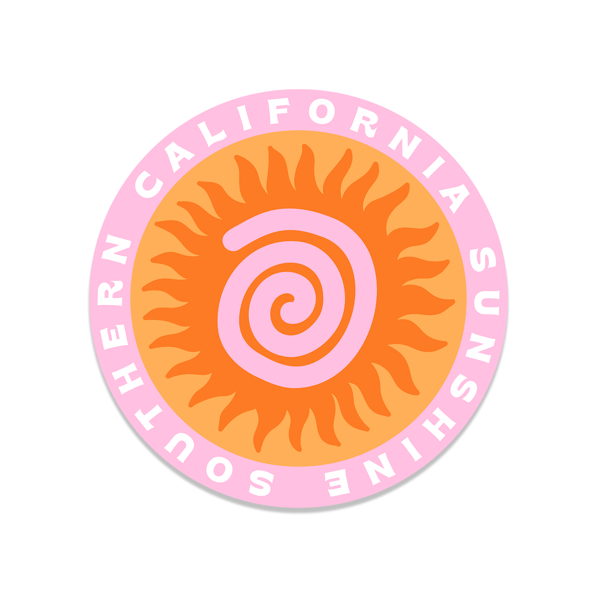 Southern California Sunshine Sticker