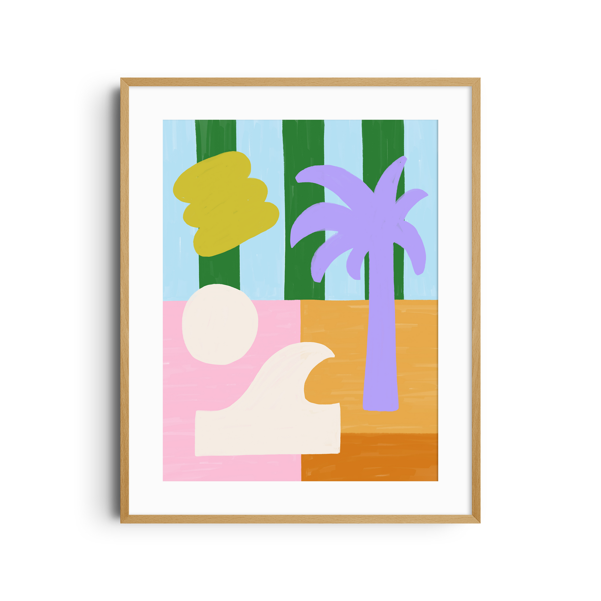 Sunblock Art Print