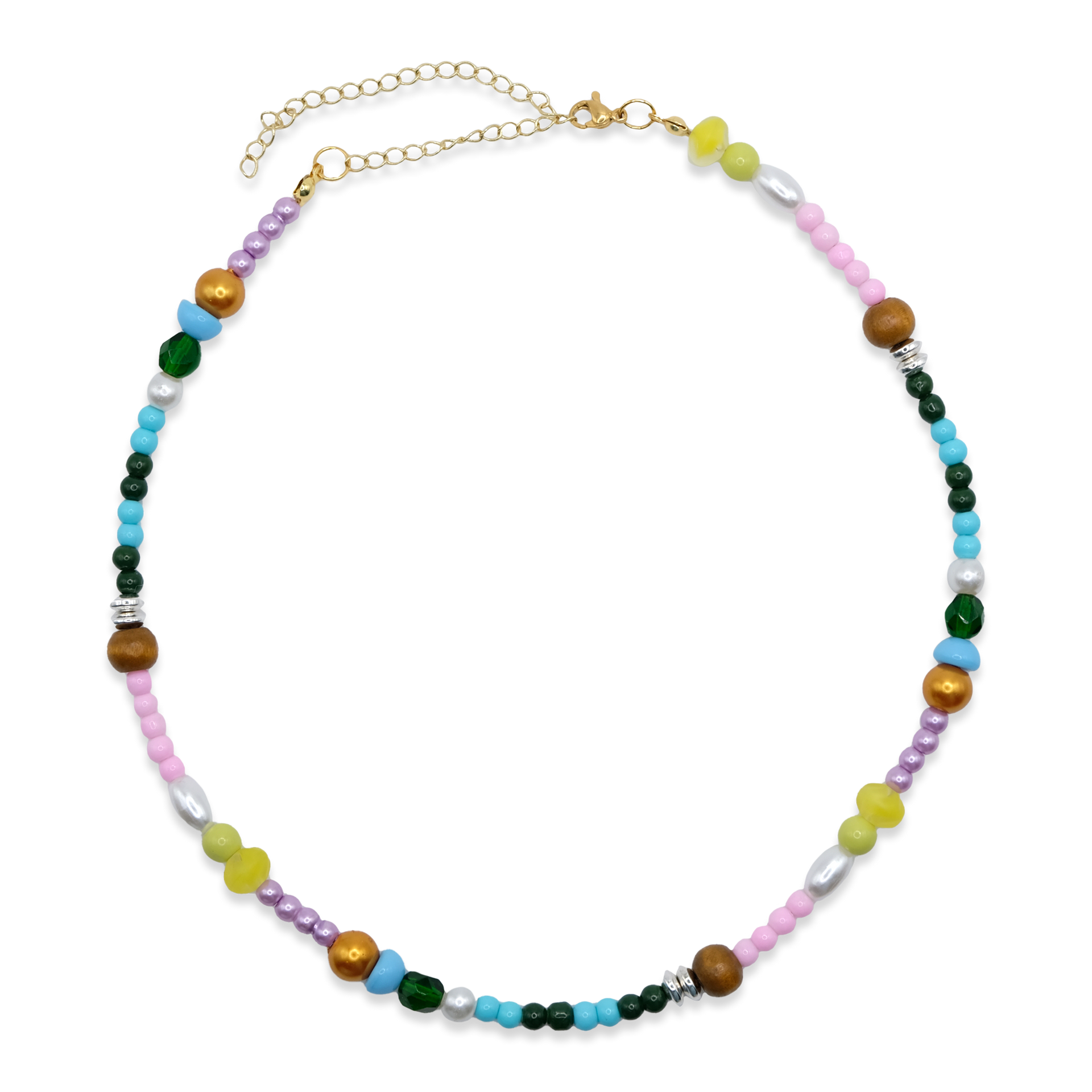 Wildflower Beaded Necklace