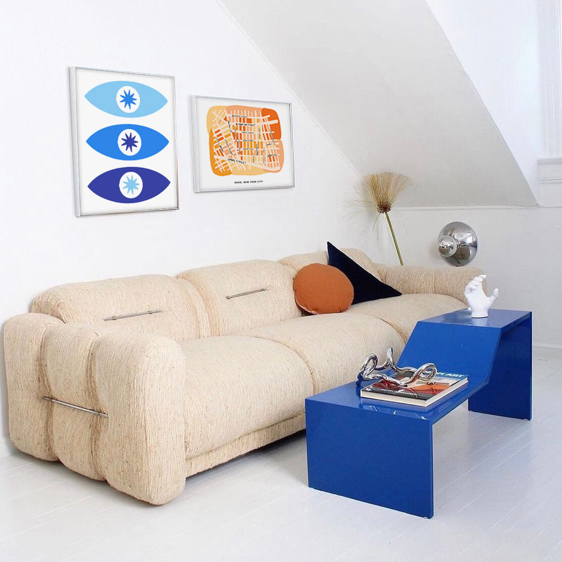 Soho Map Art Print