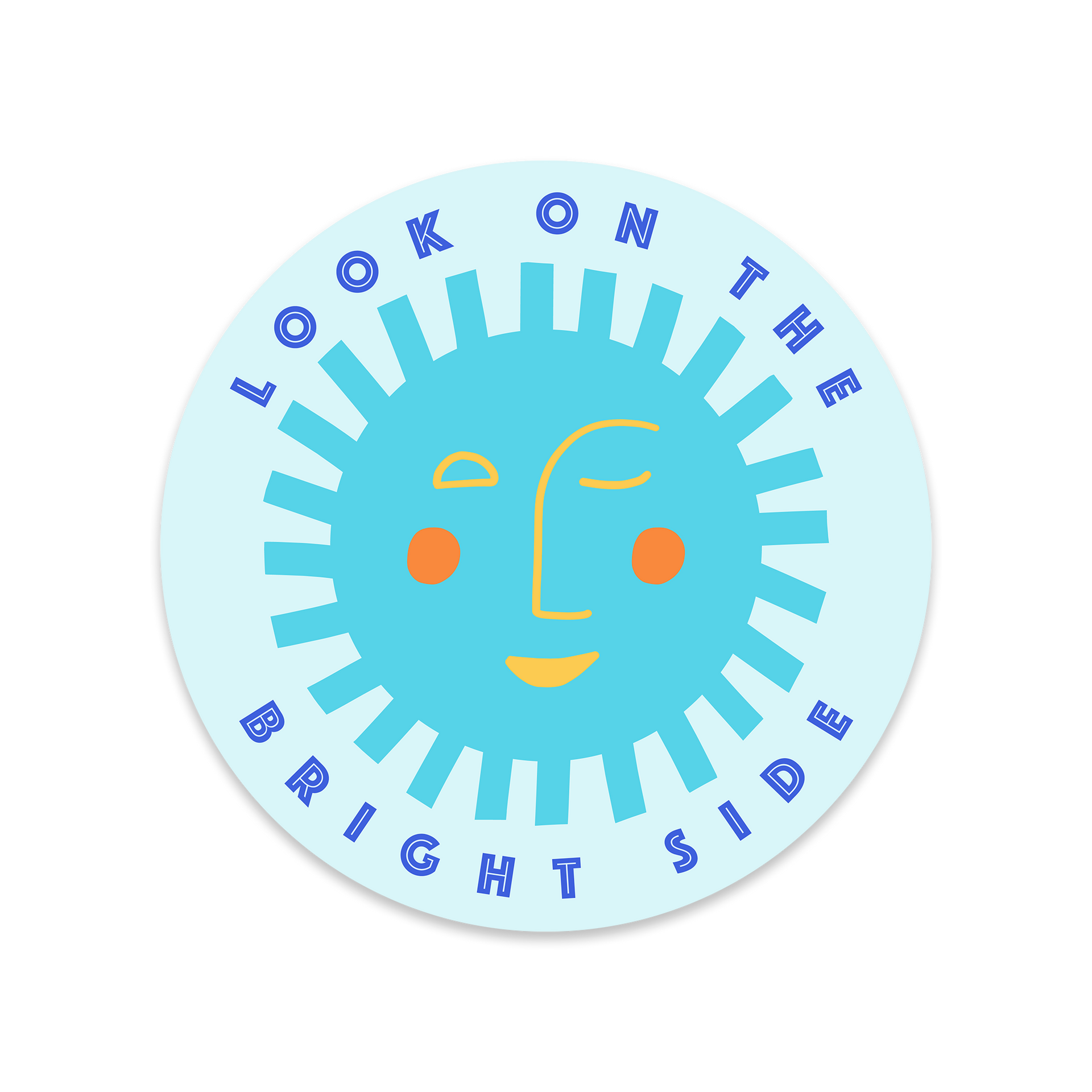Bright Side Sticker