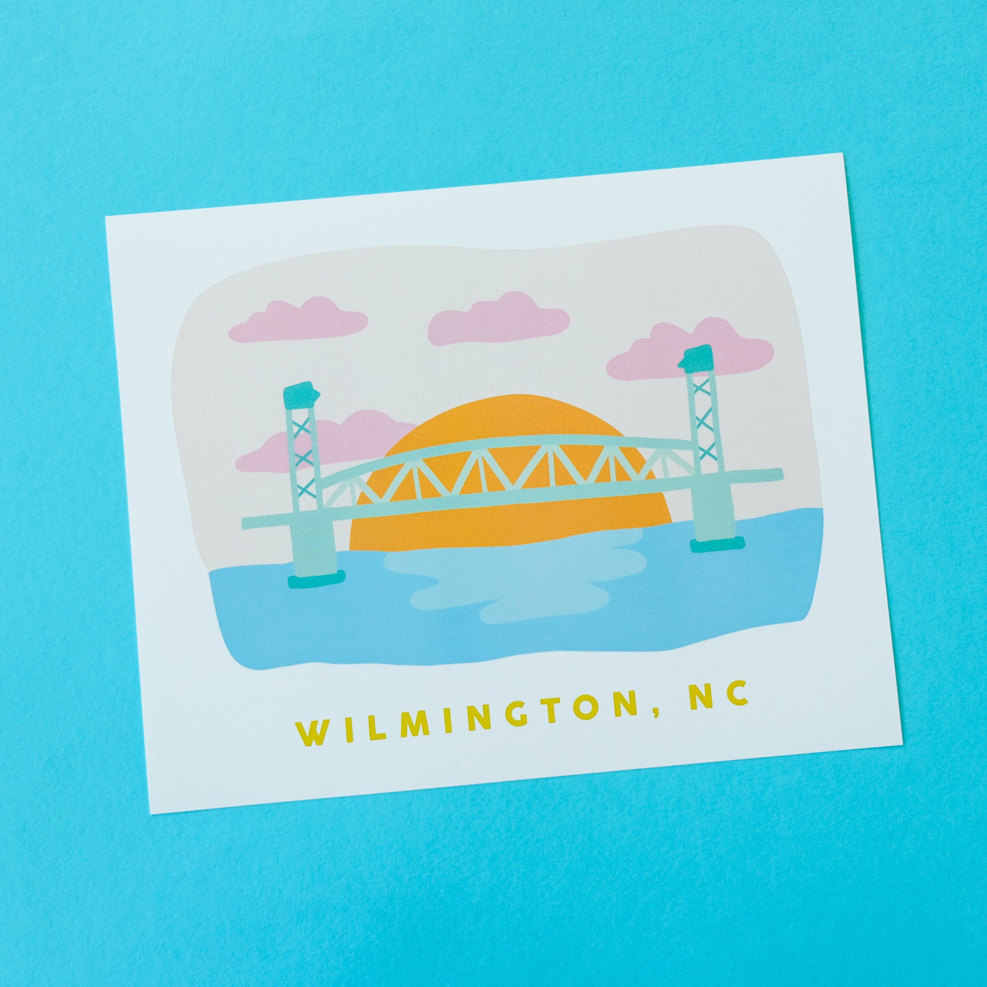 Downtown Wilmington Art Print