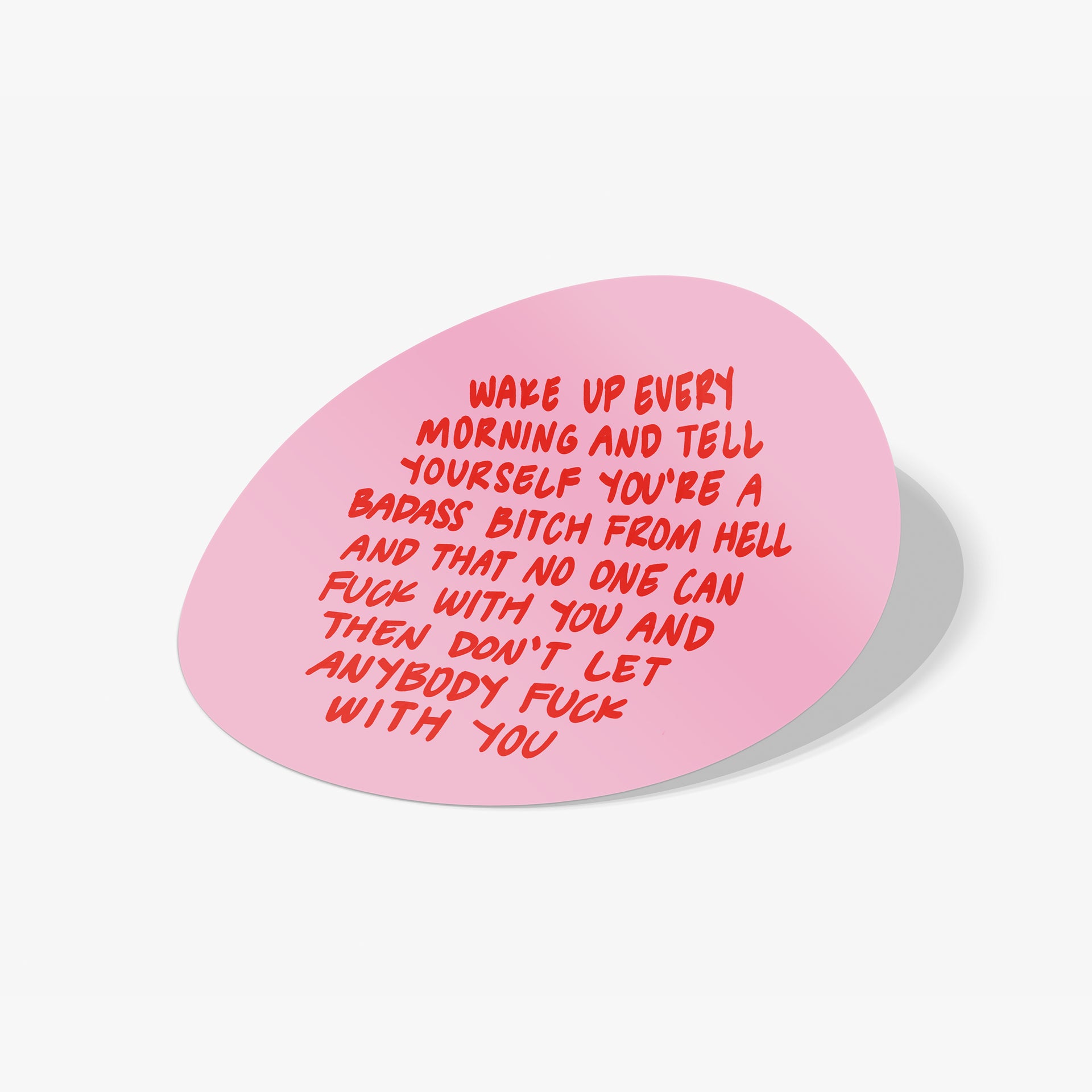 Girl Boss Motto Sticker