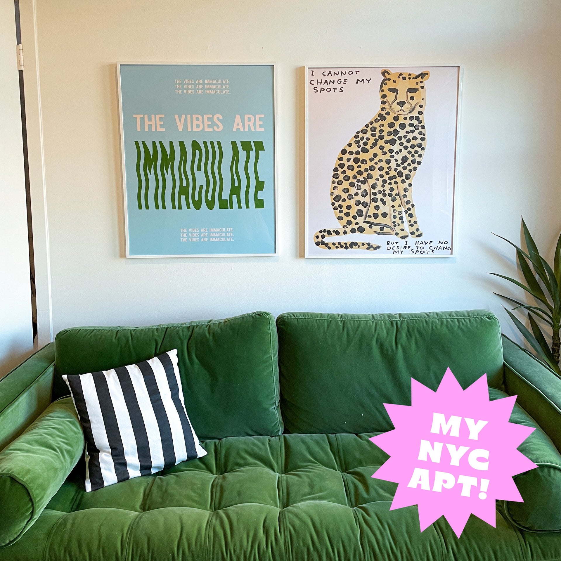 Immaculate Vibes Art Print