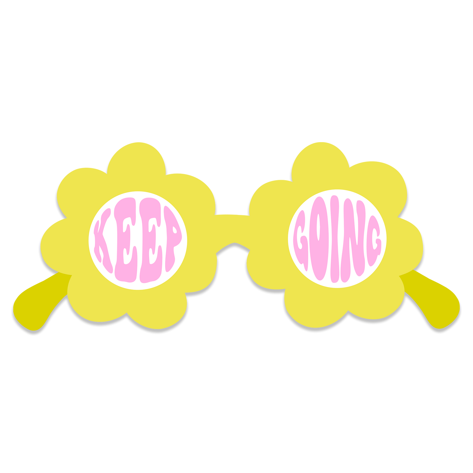 Keep Going Sunnies Sticker