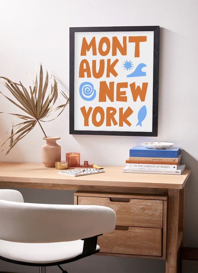 Montauk Going Places Art Print