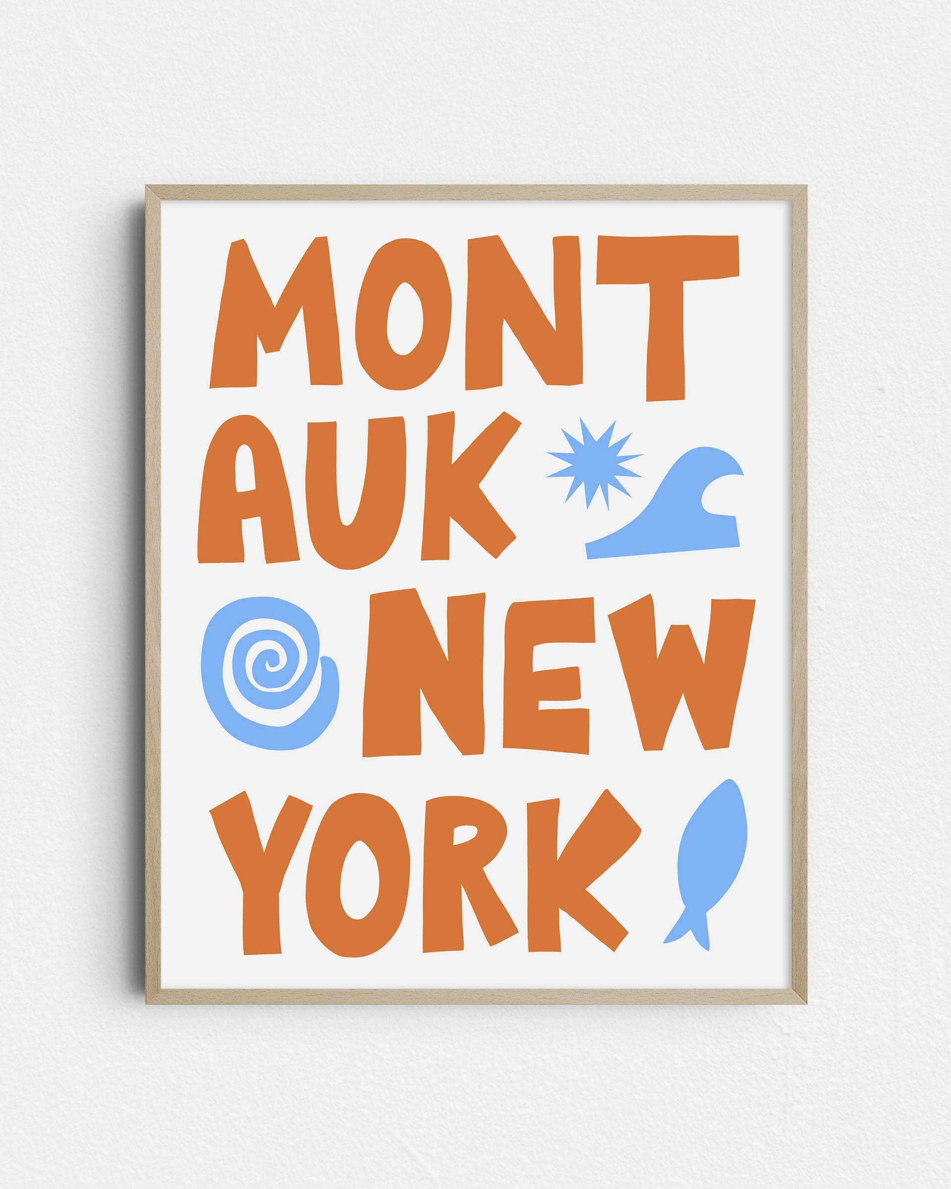 Montauk Going Places Art Print