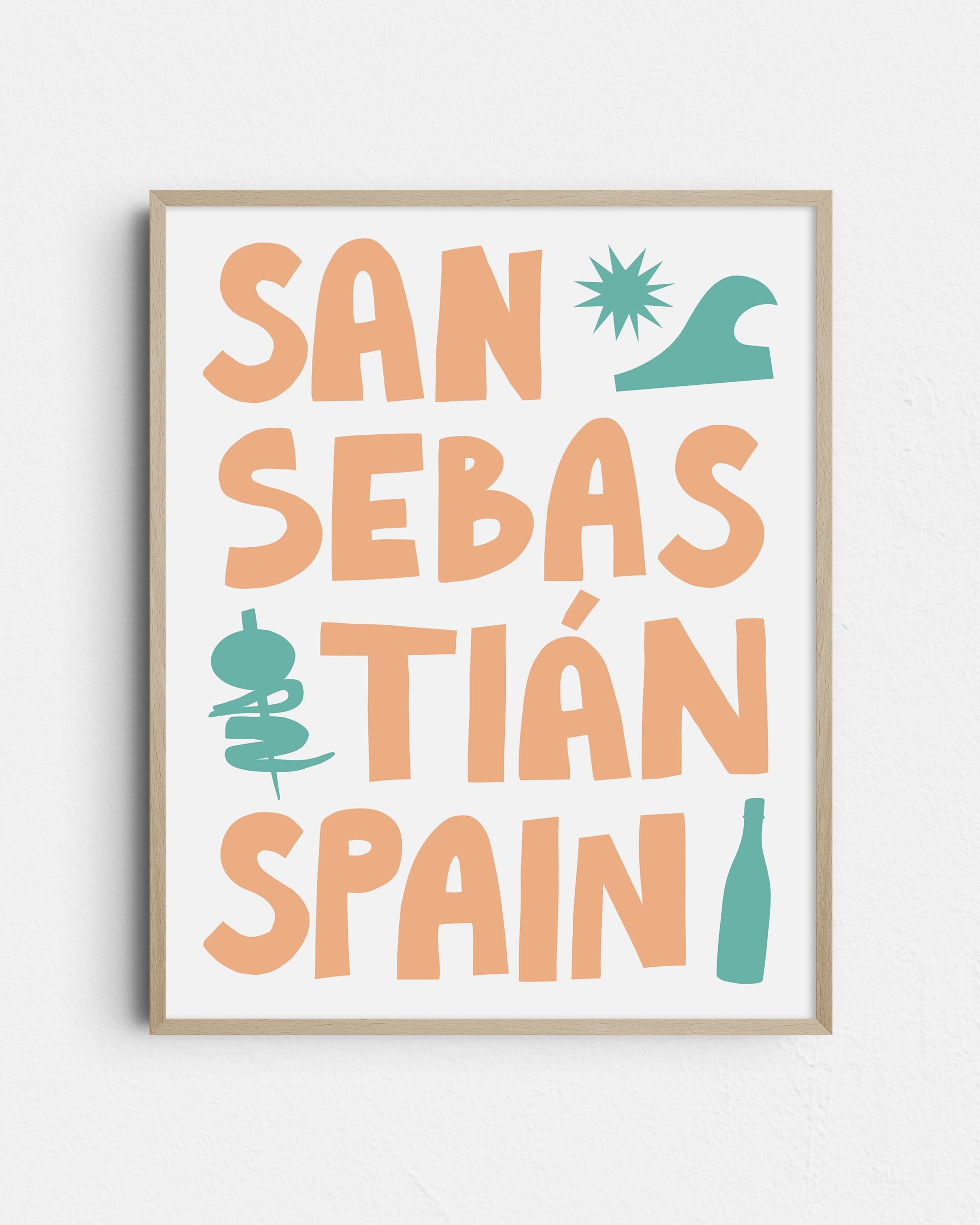 San Sebastián, Spain Going Places Art Print