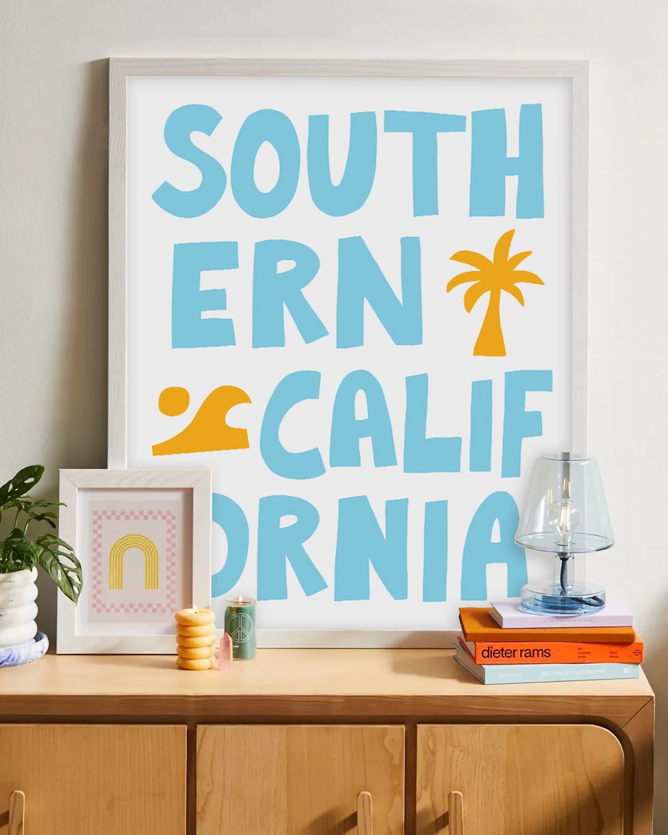 Southern California Going Places Art Print