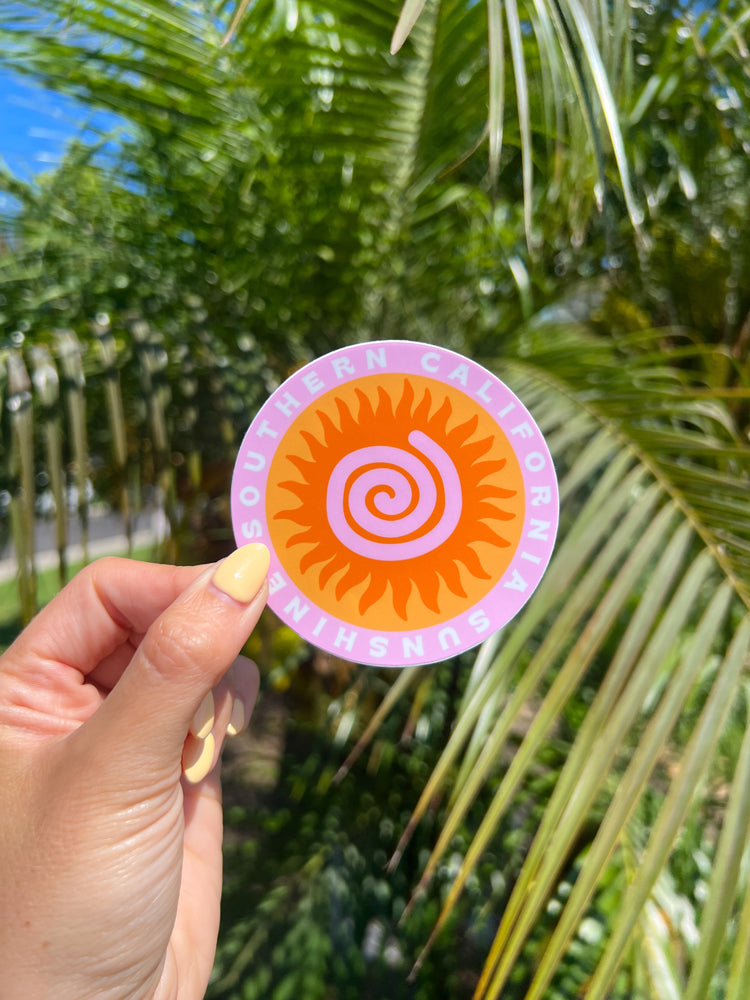 Southern California Sunshine Sticker