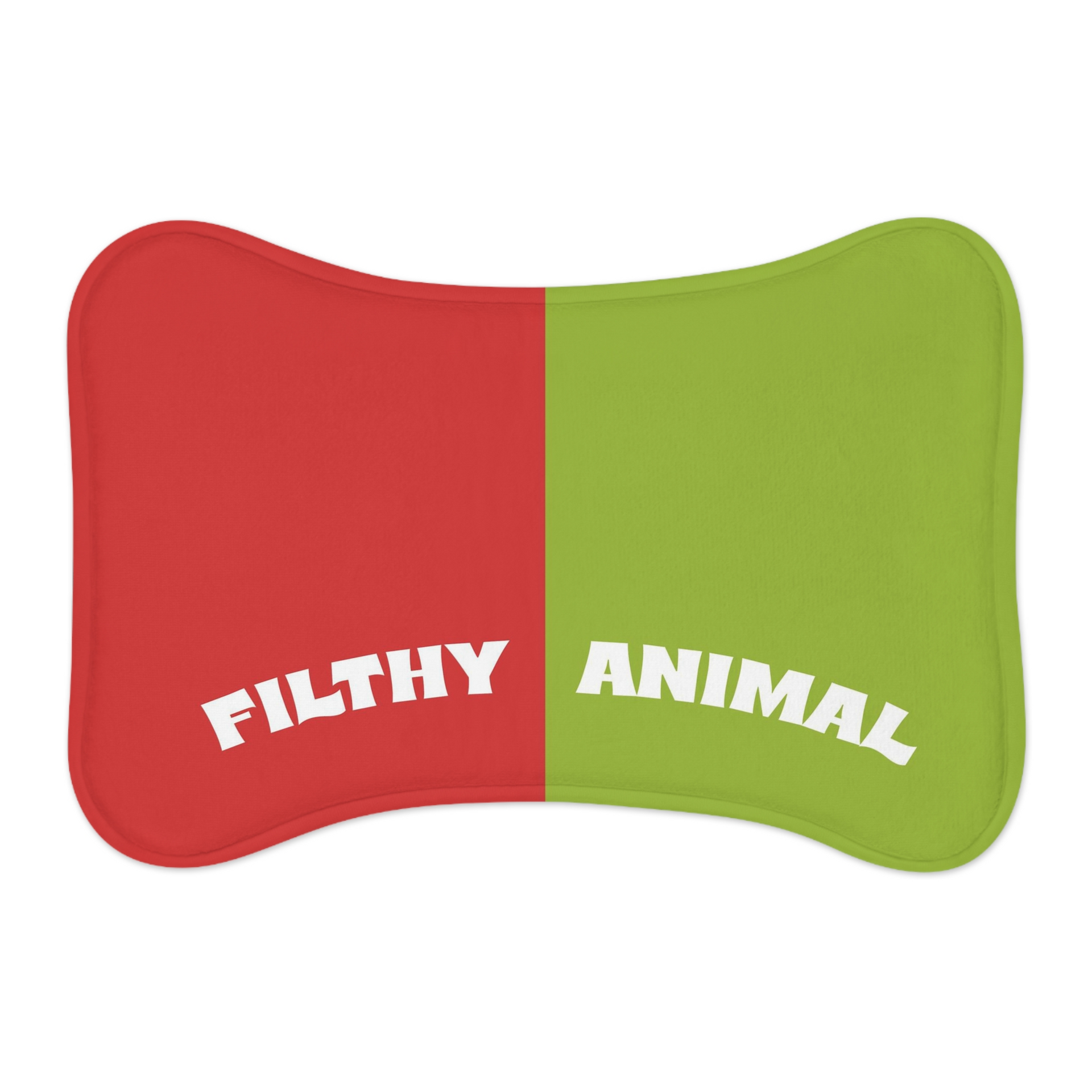 Filthy Animal Holiday Dog Mat