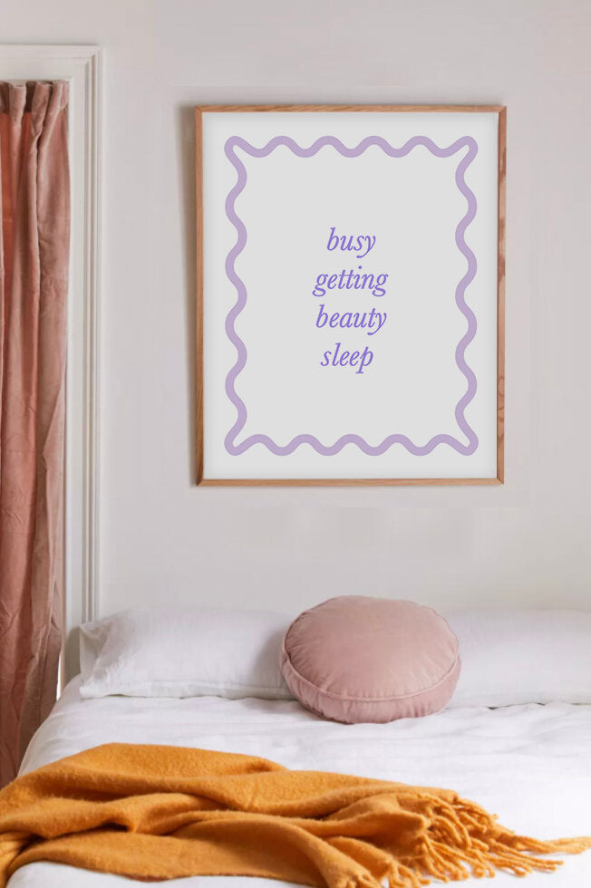 Beauty Sleep Art Print