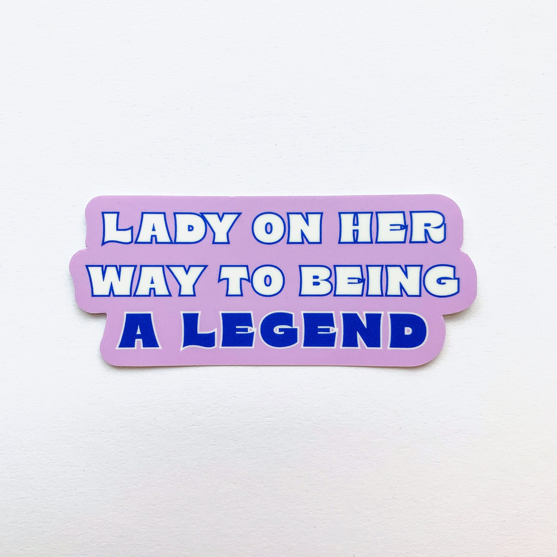 Lady Legend Sticker