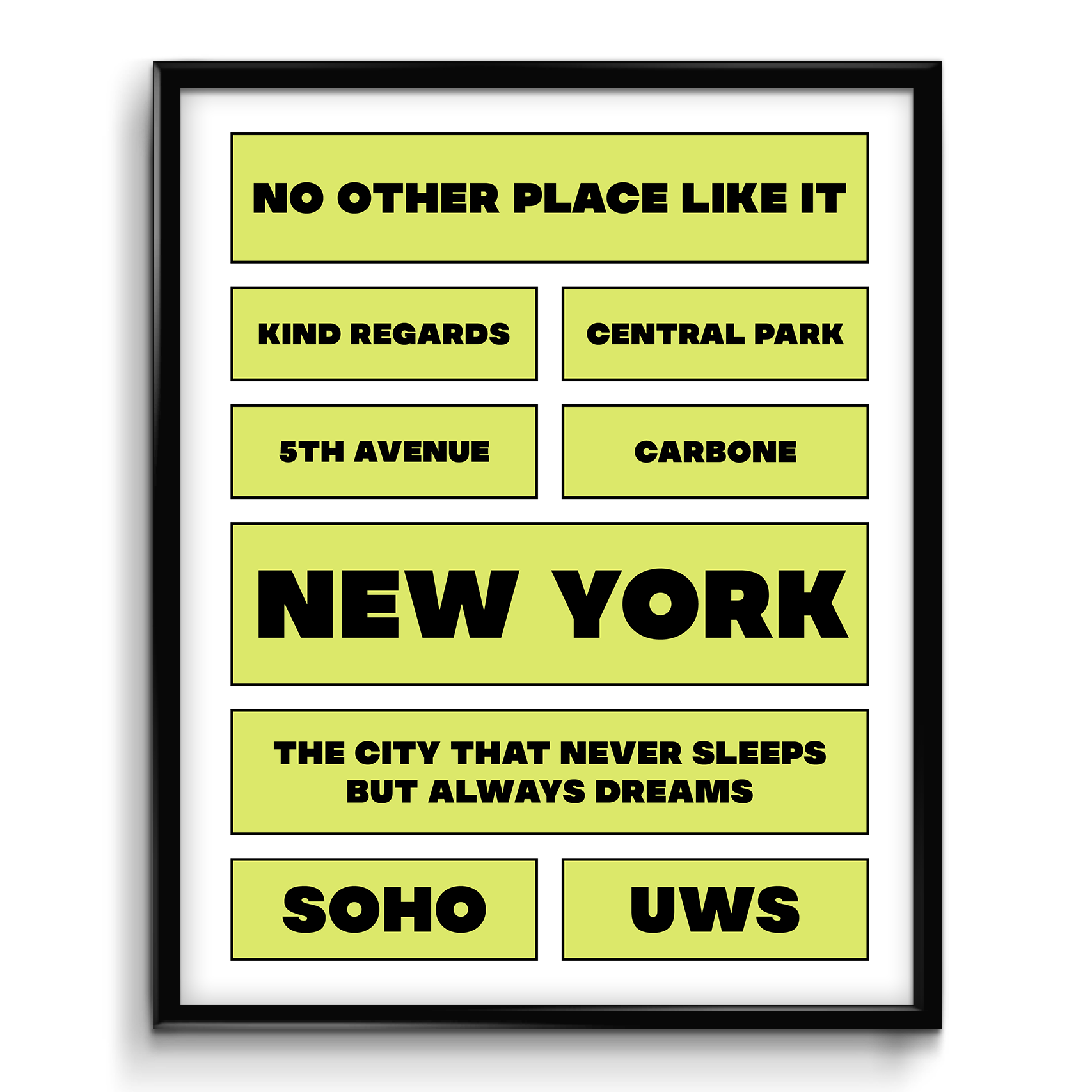 New York City Poster