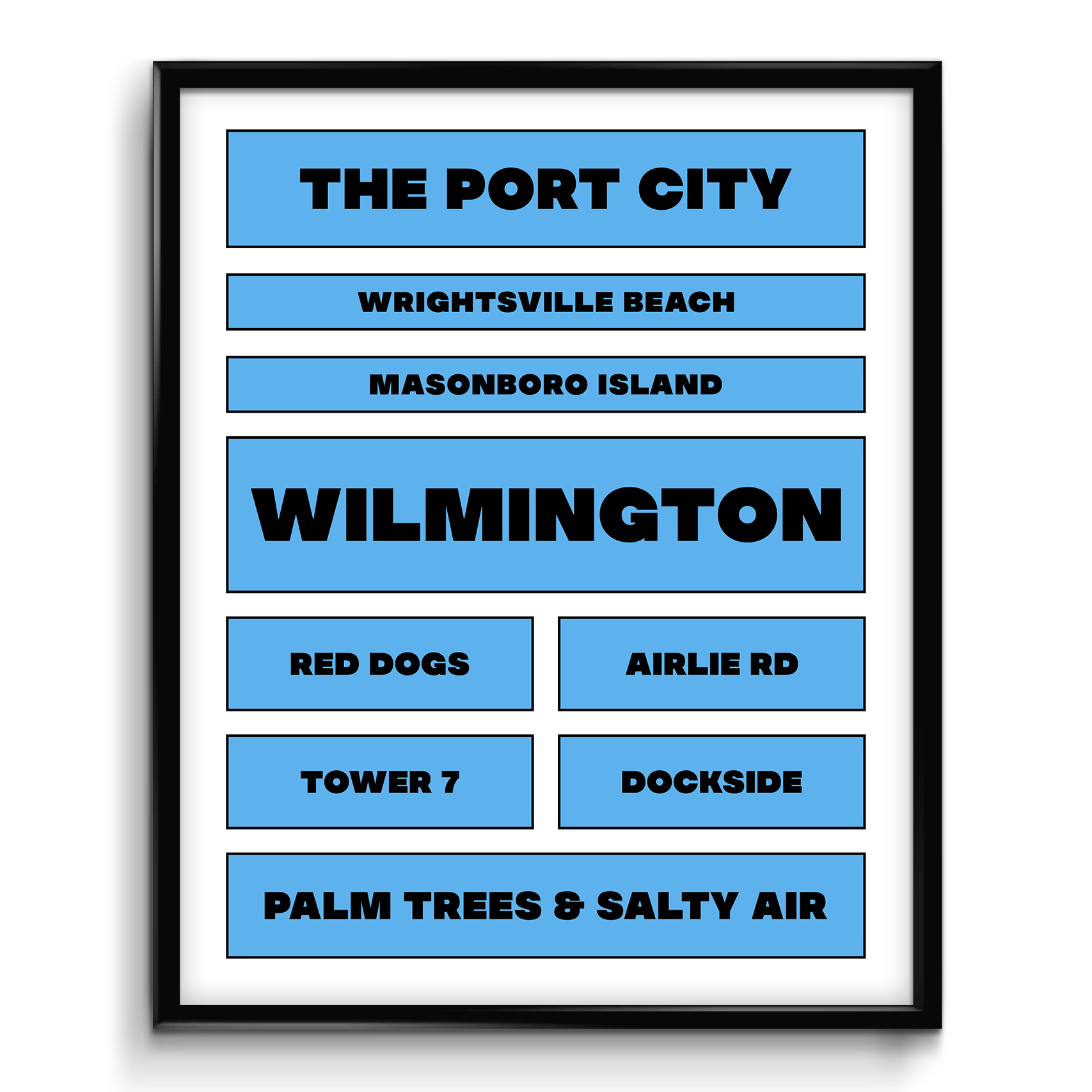 Wilmington NC City Poster