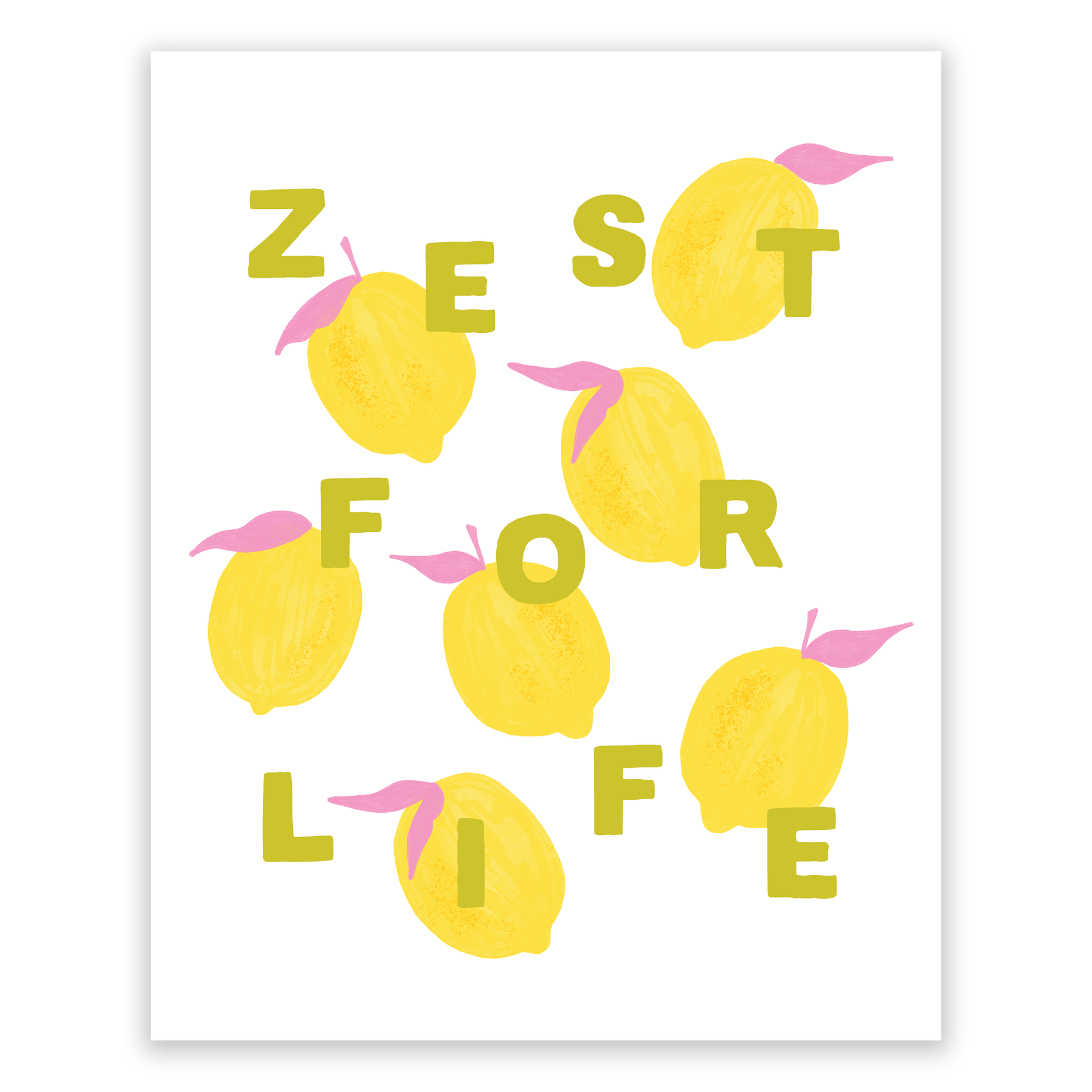 Zest For Life Art Print